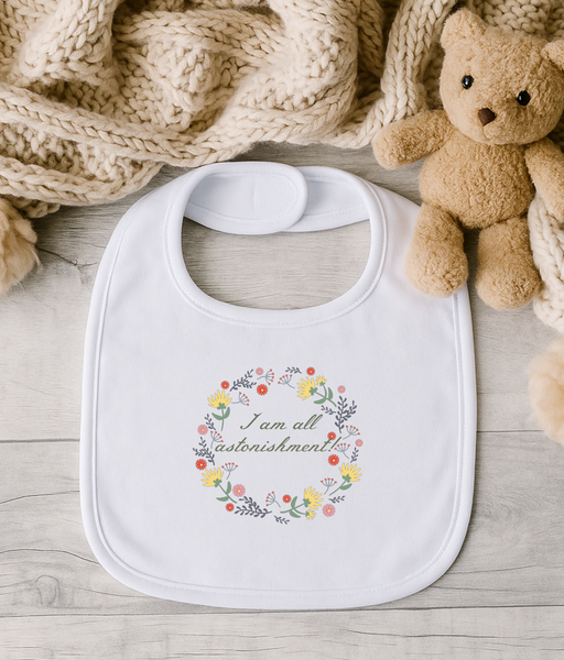 Caroline Bingley Quote Baby Bib 