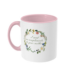 Lady Catherine Send No Compliments Floral Mug