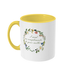 Lady Catherine Send No Compliments Floral Mug