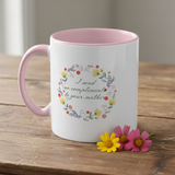 Lady Catherine Send No Compliments Flower Mug