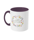 Lady Catherine Send No Compliments Flower Mug