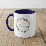 Lady Catherine Send No Compliments Floral Mug