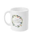 Lady Catherine Send No Compliments Floral Mug