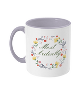 Most Ardently Flower Mug
