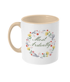 Most Ardently Flower Mug