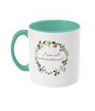 I Am All Astonishment! Floral Mug