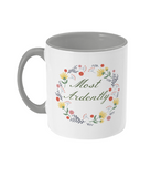 Most Ardently Flower Mug