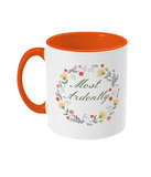 Most Ardently Flower Mug