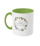 Lady Catherine Send No Compliments Floral Mug
