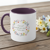 I Am Not Romantic Flower Mug