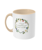 Lady Catherine Send No Compliments Floral Mug