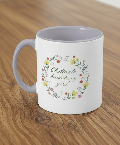 Obstinate Headstrong Girl! Flower Mug