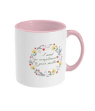 Lady Catherine Send No Compliments Flower Mug