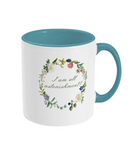 I Am All Astonishment! Floral Mug