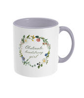 Mr Darcy Most Ardently Floral Mug