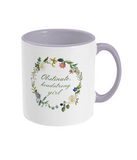 Mr Darcy Most Ardently Floral Mug