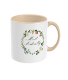 Mr Darcy Most Ardently Floral Mug