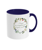 Lady Catherine Send No Compliments Floral Mug