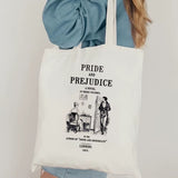 Pride & Prejudice Illustration Tote Bag