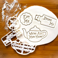 Alice In Wonderland Cookie Cutters