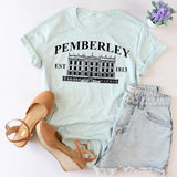 Pemberley House 1813 T-Shirt