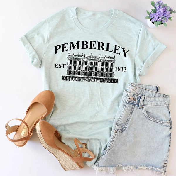Pemberley House 1813 T-Shirt