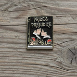 Darcy and Lizzie Enamel Pin Brooch