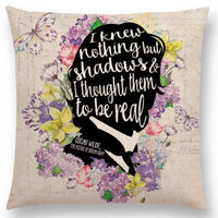 Oscar Wilde Quote Cushion Cover