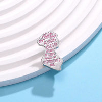 Jane Austen Courage Brooch