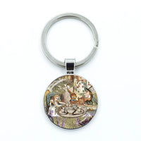 Alice in Wonderland Keyring