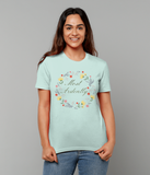 Mr Darcy Most Ardently Flower T-Shirt