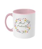 Most Ardently Flower Mug