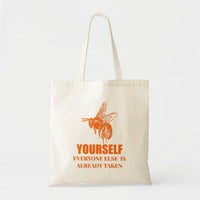 Oscar Wilde Quote Tote Bag