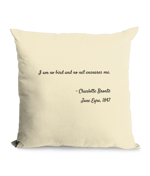 Jane Eyre Quote Cushion