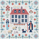 Jane Austen Steventon House Sampler Cross Stitch Kit