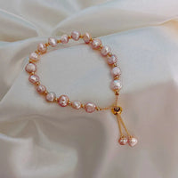 Georgiana Darcy Pink Pearl Bracelet
