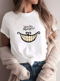 We Are All Mad Here Cheshire Cat Classic T-Shirt