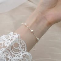 Marianne Dashwood Pearl and Silver Bracelet