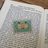 Pemberley Stamp Pin Brooch