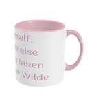 Be Yourself Oscar Wilde Quote Mug