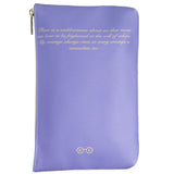 Pride and Prejudice Purple Pouch Purse