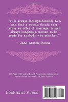 Jane Austen Quote Notebook