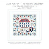 Jane Austen Steventon House Sampler Cross Stitch Kit -  thejaneaustenshop.co.uk