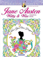 Jane Austen Witty & Wise Colouring Book