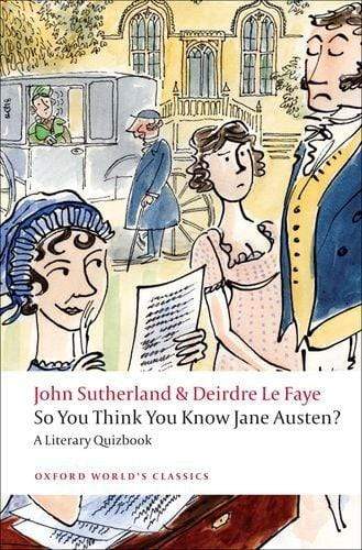 So You Think You Know Jane Austen? A Literary Quizbook -  thejaneaustenshop.co.uk