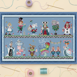 Alice in Wonderland Cross Stitch Kit