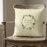 Obstinate Headstrong Girl Floral Cushion
