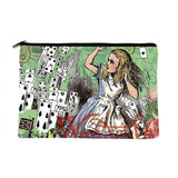 Alice in Wonderland Make-up Bag