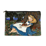 Alice in Wonderland Make-up Bag