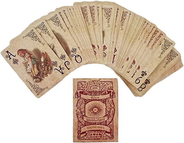 Alice In Wonderland Vintage Playing Cards
